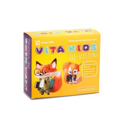 Детский фитокомплекс «VITA KIDS» IQ Vision, Эльзам