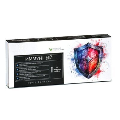 Эликсир "Иммунный" с маточным молочком, Эльзам